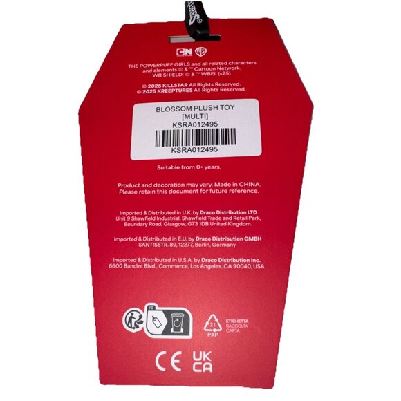 Killstar x Powerpuff Girls Collab Blossom Plush Kreeptures L Stuffed Animal NWT - Picture 5 of 7